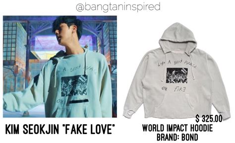 bts wearing fake clothes|fakelove.